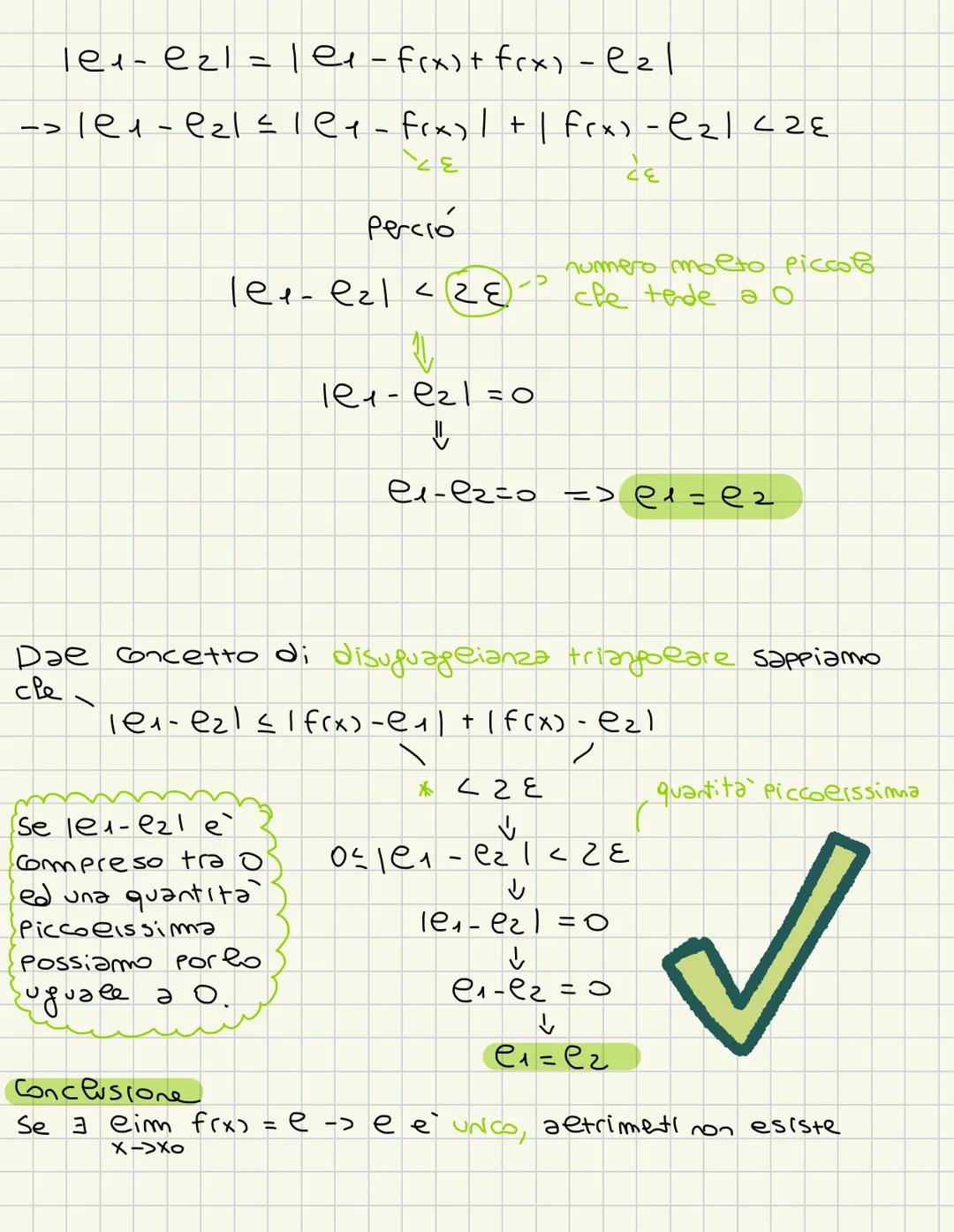 TEOREMI --- OCR Start ---
LIMITI
• Cos'è un eimite?
La funzione f(x) definita nee dominio D, ha per
eimite un numero reale e per x cle tende