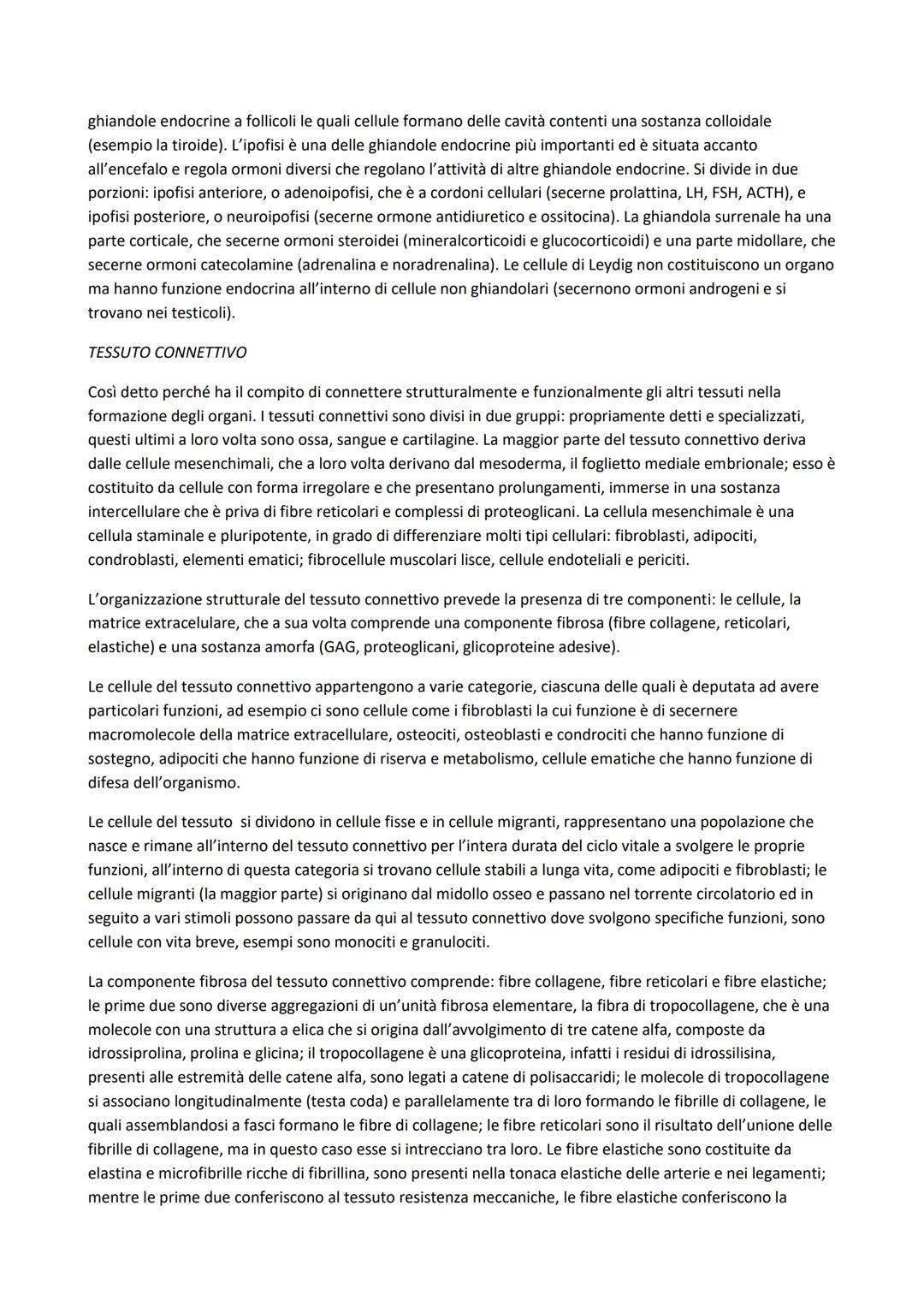 # ISTOLOGIA
È lo studio della struttura microscopica del materiale biologico e del modo in cui le sue cellule interagiscono
tra loro da un