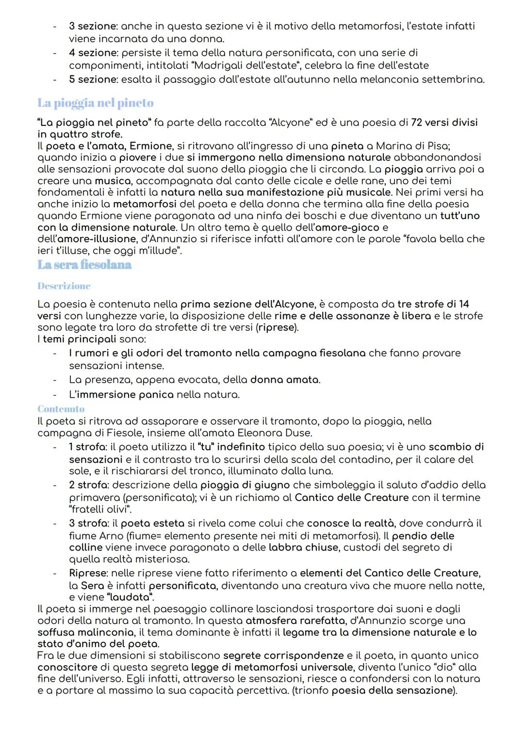 # Gabriele d'Annunzio
Vita
Gabriele d'Annunzio nacque a Pescara nel 1863 da una famiglia borghese. Segui gli studi
nel collegio di Cicogni