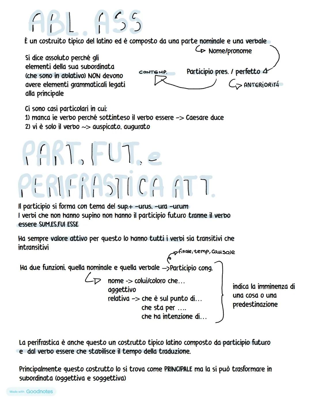 Made with Goodnotes --- OCR Start ---
LE SUBORDINATE IN LATINO
CAUSALE
Introduce la causa della reggente
Qui, quod, quoniam e propterea quod