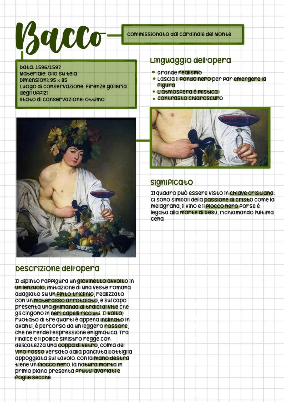 --- OCR Start ---
Caravaggio
La vita
Nasce in Lombardia nel 1571 a caravaggio vicino Bergamo. La
sua famiglia lavorava per un nobile aristoc