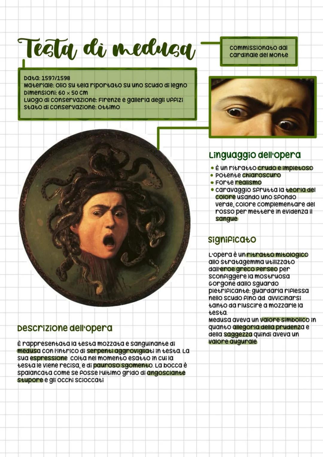 --- OCR Start ---
Caravaggio
La vita
Nasce in Lombardia nel 1571 a caravaggio vicino Bergamo. La
sua famiglia lavorava per un nobile aristoc