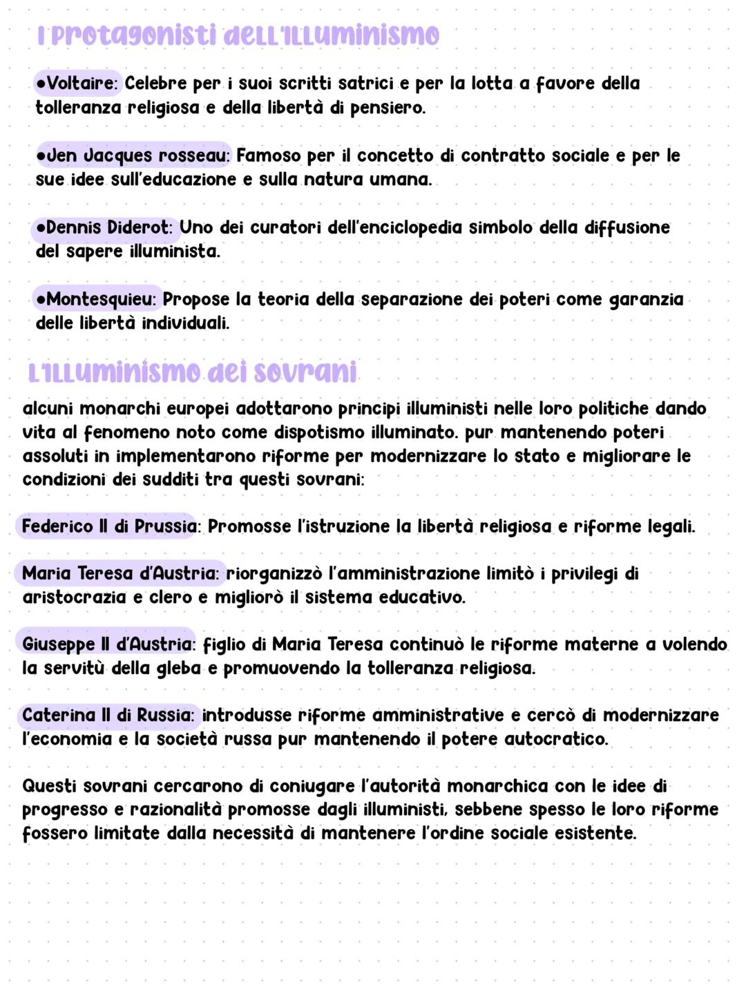 # Illuminismo
Che cos'è L'ILLuminismo?
I'llluminismo è stato un movimento culturale e filosofico sviluppatosi in Europa
nelle XVIII secolo