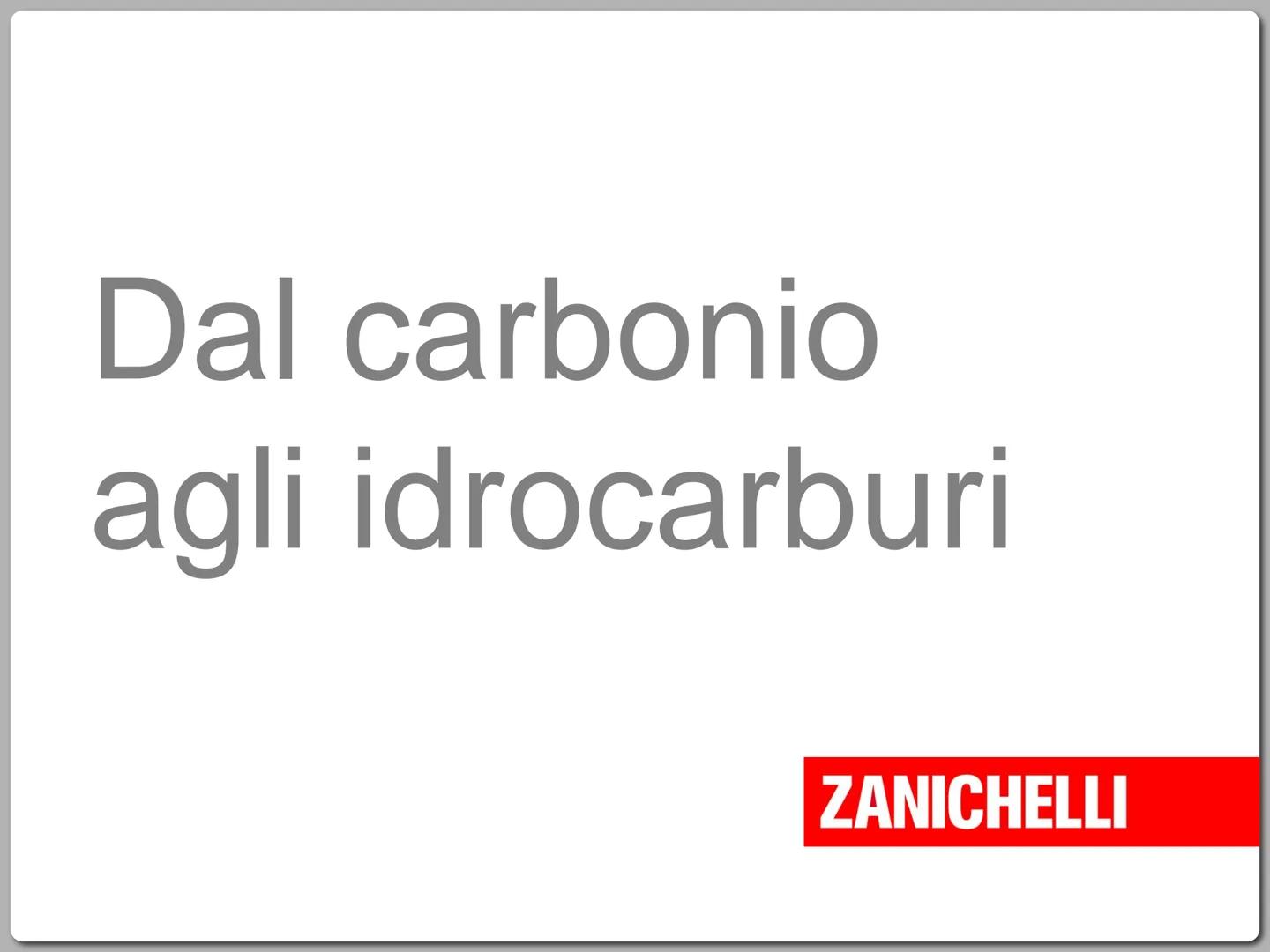 Dal carbonio
agli idrocarburi I composti organici
La chimica organica si occupa di indagare la composizione
e l'organizzazione della materia