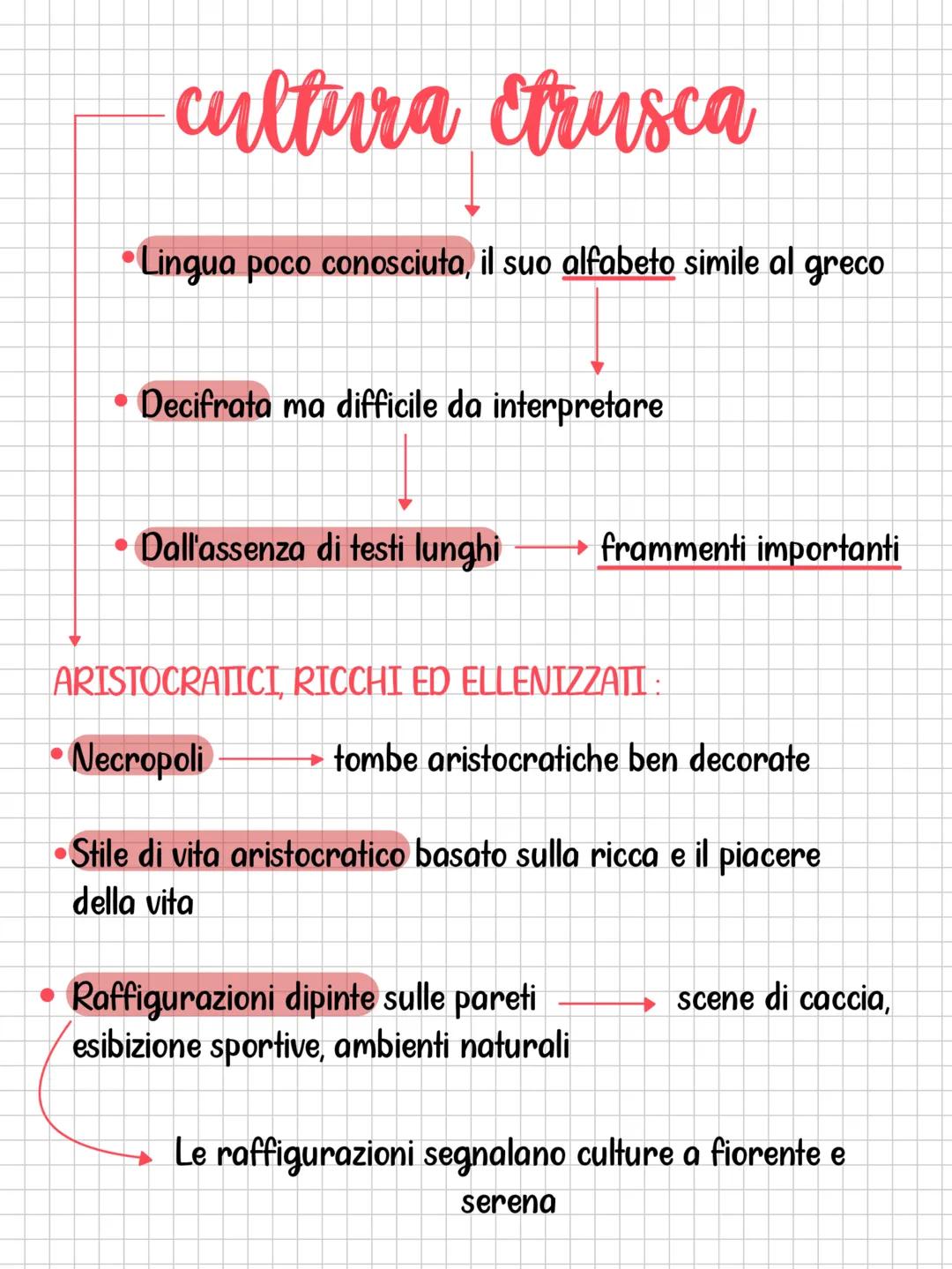 # Etruschi
* VIII sec. a.C.: nascita di numerose città
indipendenti in Toscana, Umbria e Lazio
* Città etrusche = autonome politicament