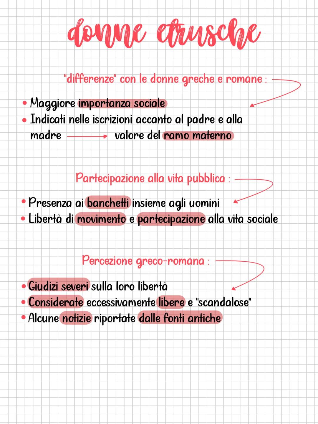 # Etruschi
* VIII sec. a.C.: nascita di numerose città
indipendenti in Toscana, Umbria e Lazio
* Città etrusche = autonome politicament