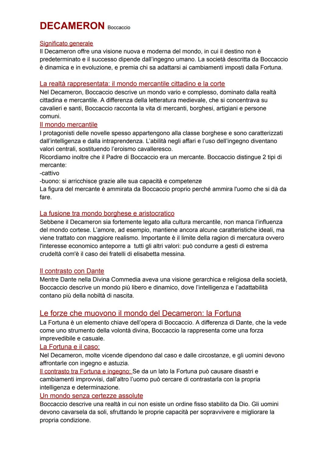 # DECAMERON Boccaccio
Il Decameron è una raccolta di cento novelle, scritta tra il 1348 e il 1353. L'opera è incominciata da una storia pri