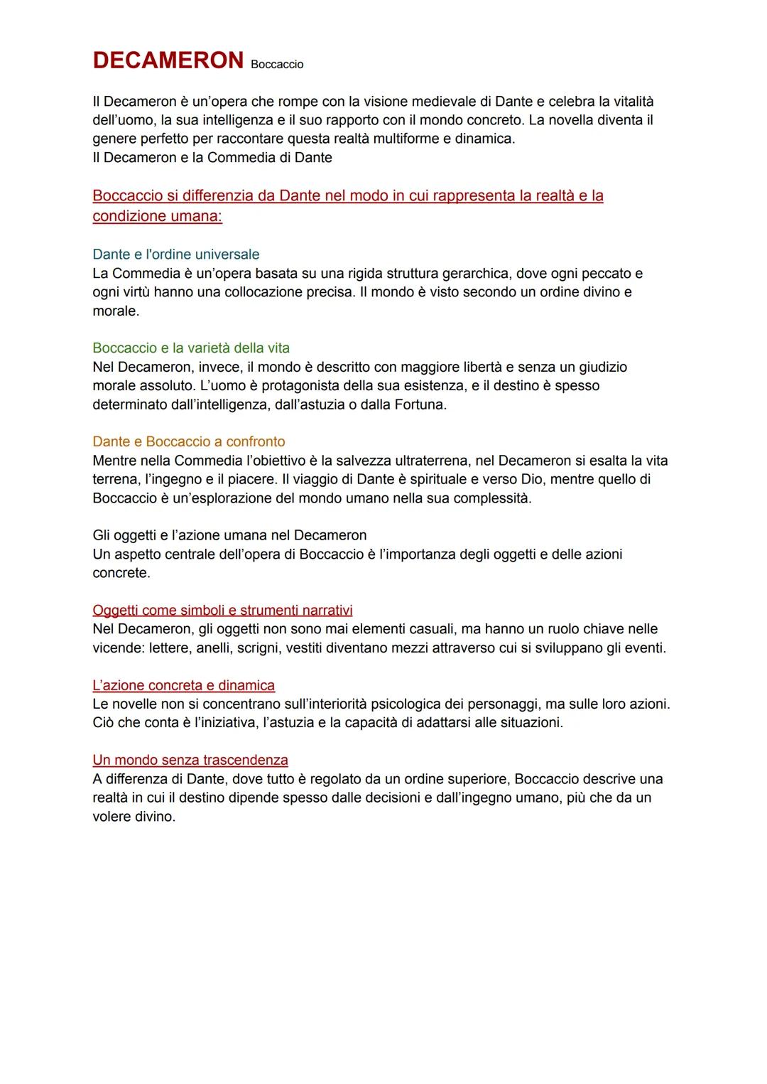 # DECAMERON Boccaccio
Il Decameron è una raccolta di cento novelle, scritta tra il 1348 e il 1353. L'opera è incominciata da una storia pri