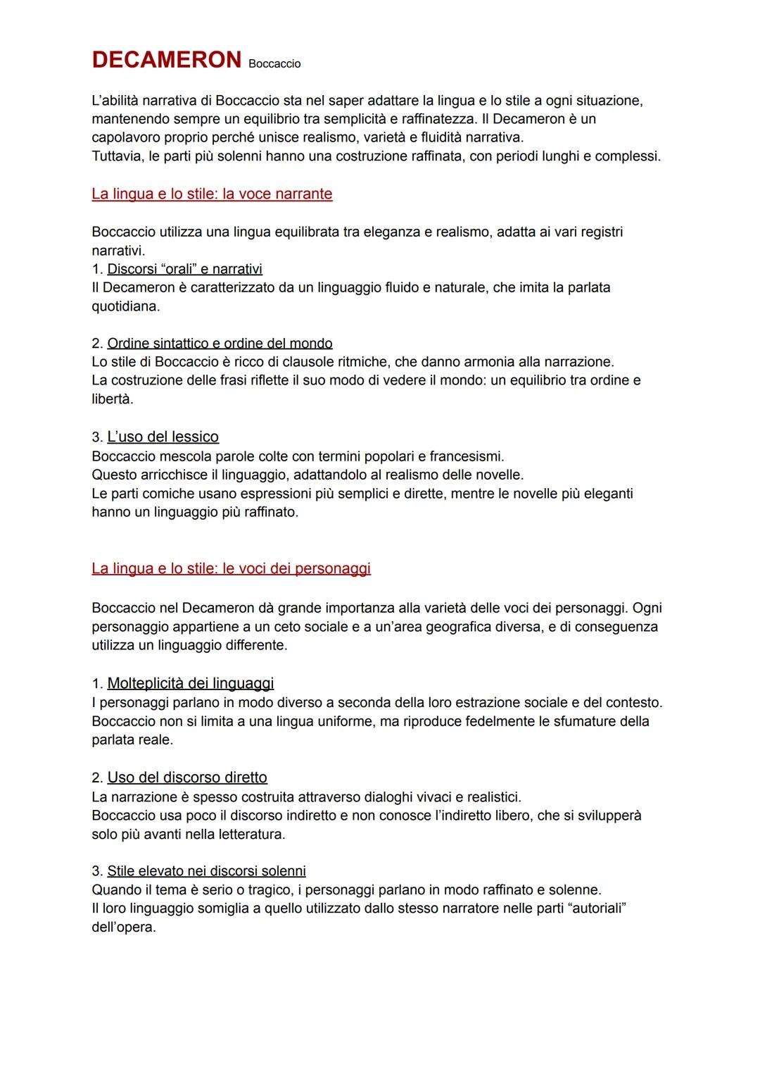 # DECAMERON Boccaccio
Il Decameron è una raccolta di cento novelle, scritta tra il 1348 e il 1353. L'opera è incominciata da una storia pri