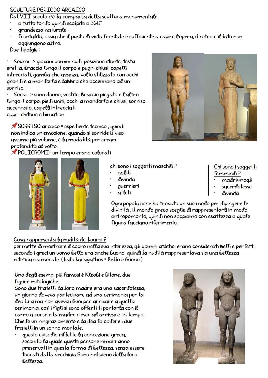 Arte greca
Il mondo per noi è così importante perchè rappresenta un modello, è stato proprio un ARCHETIPO, la
loro arte, il modello, il loro