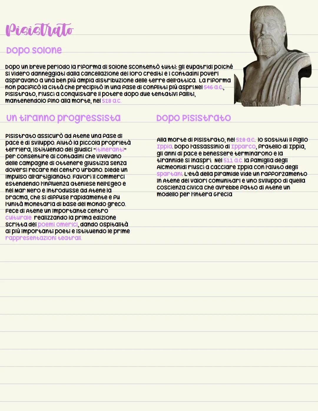 # Atene
Atene esisteva già in età micenea e non fu distrutta dai popoli del mare
il che le permise di svilupparsi nel corso della medioevo