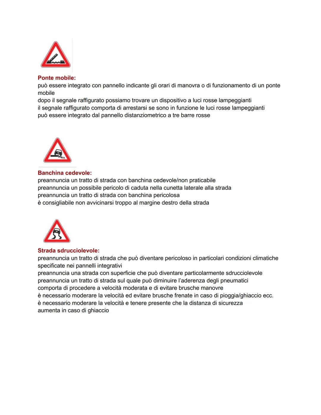 # ARGOMENTI RIGUARDANTI LA
# PATENTE La strada può essere a senso unico o a doppio senso di circolazione ed essere suddivisa in
carreggiate