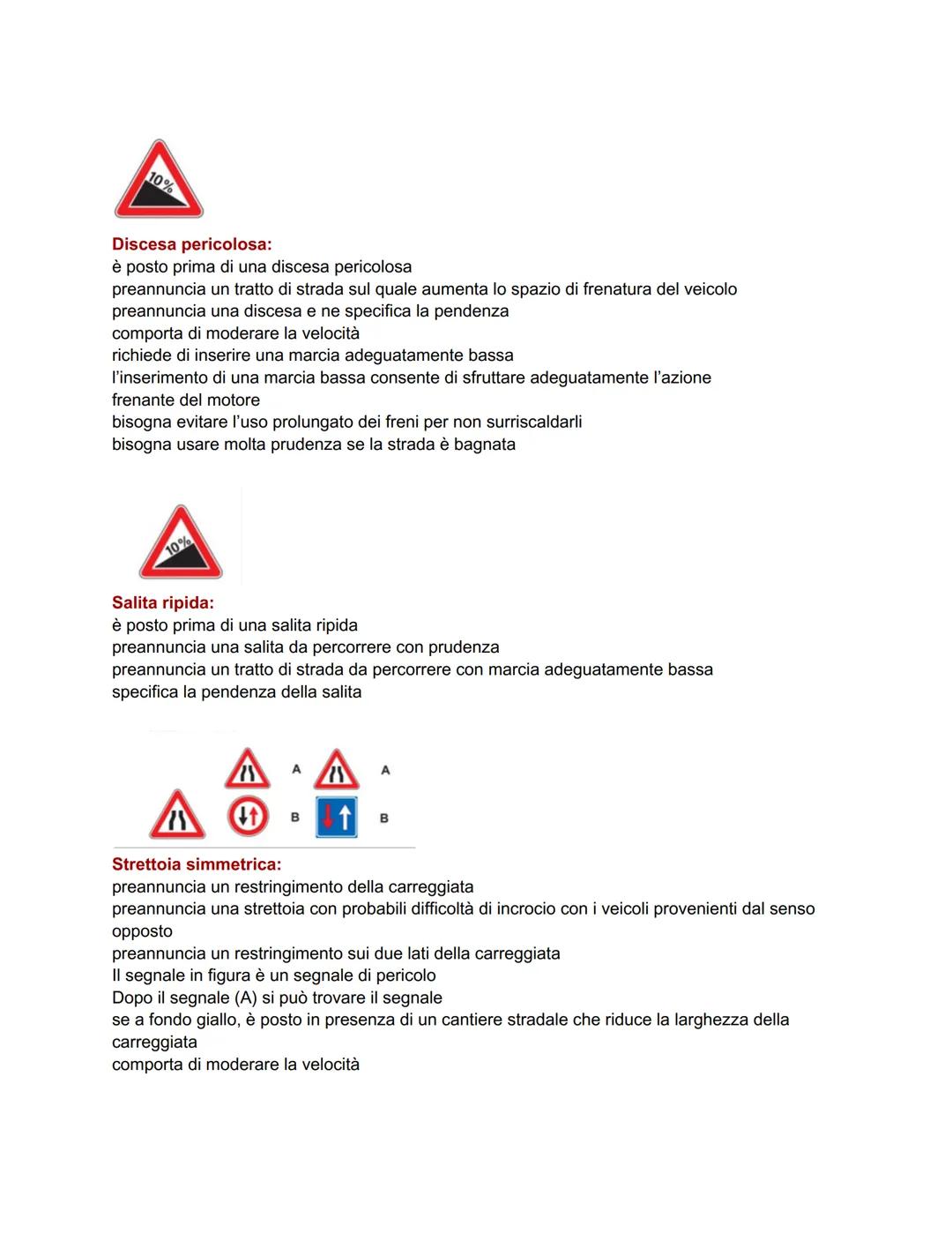 # ARGOMENTI RIGUARDANTI LA
# PATENTE La strada può essere a senso unico o a doppio senso di circolazione ed essere suddivisa in
carreggiate