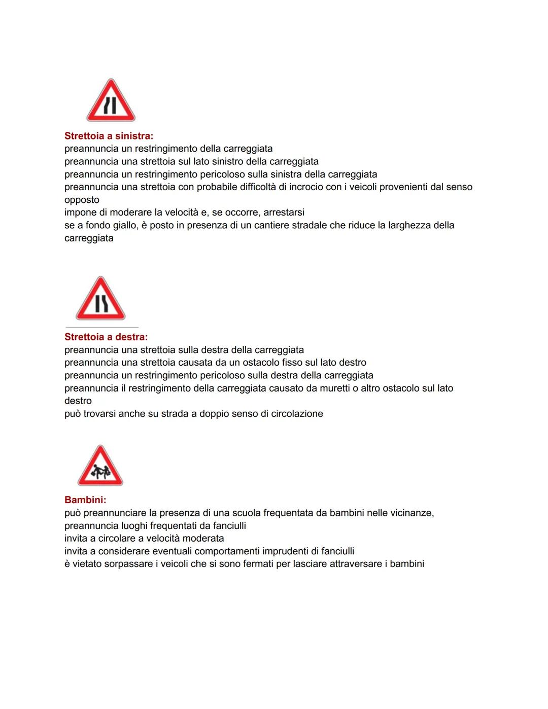# ARGOMENTI RIGUARDANTI LA
# PATENTE La strada può essere a senso unico o a doppio senso di circolazione ed essere suddivisa in
carreggiate