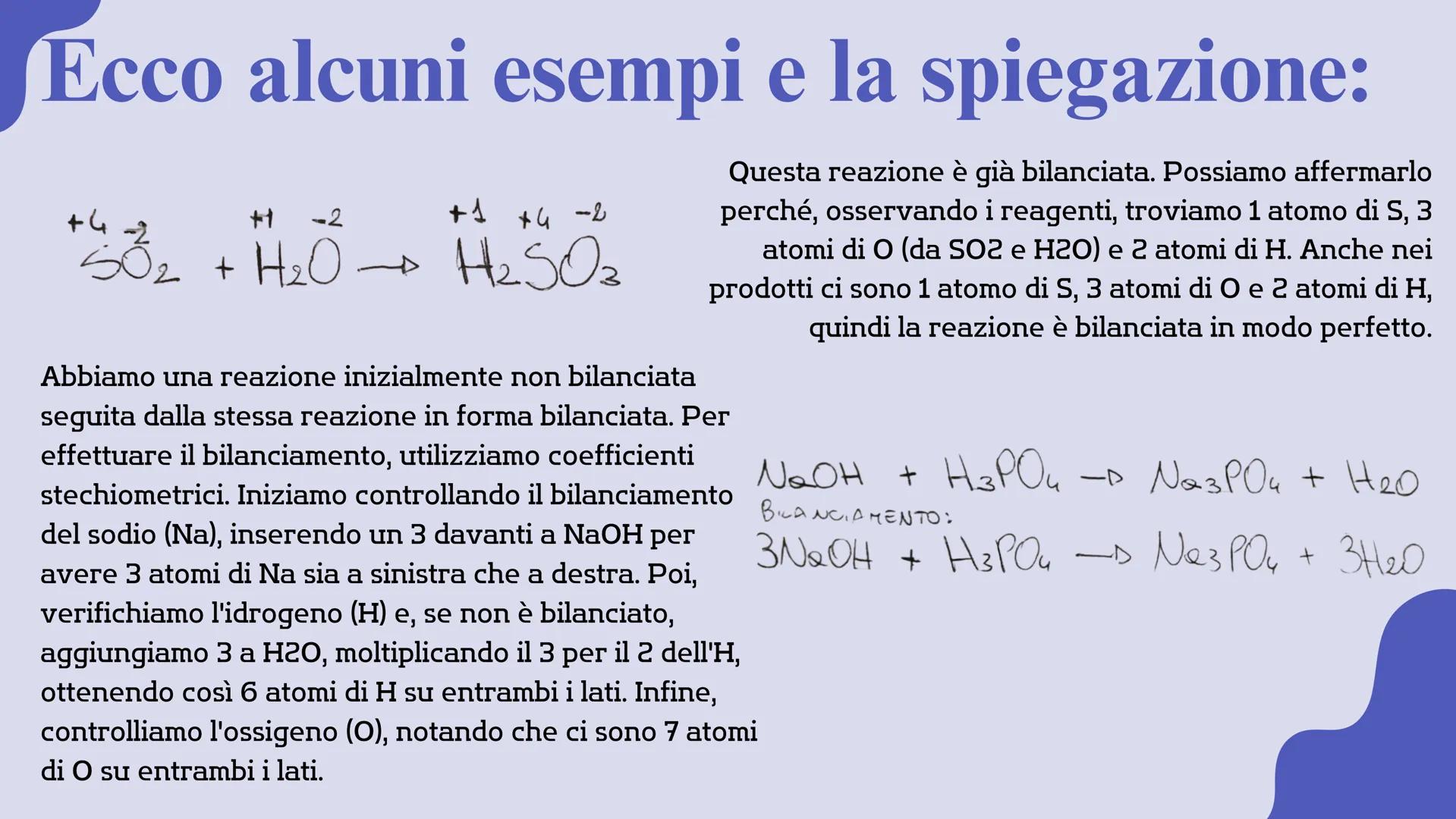 # Reazioni Chimiche:
Teorie e Tecniche di
Bilanciamento
Alessia Rizzo, 3BOC Il numero di
ossidazione
Il numero di ossidazione (n.o.)
rappre