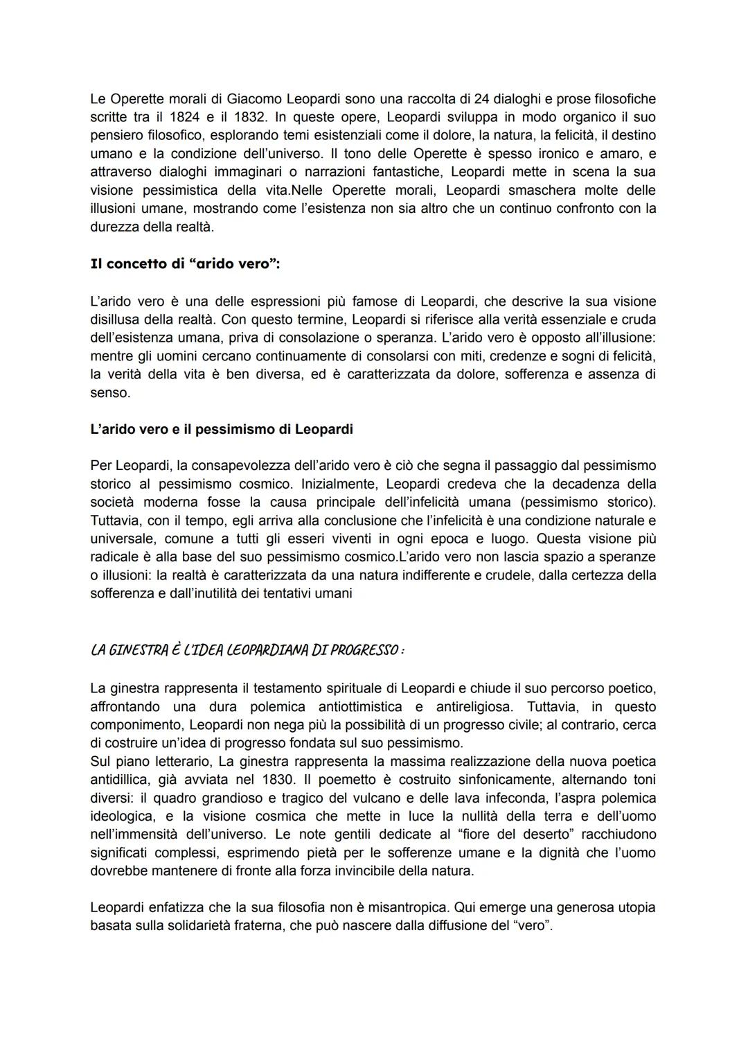 # LEOPARDI LA VITA
Giacomo Leopardi nacque il 29 giugno 1798 a Recanati, nelle Marche, primogenito di una
famiglia nobile ma in difficili c