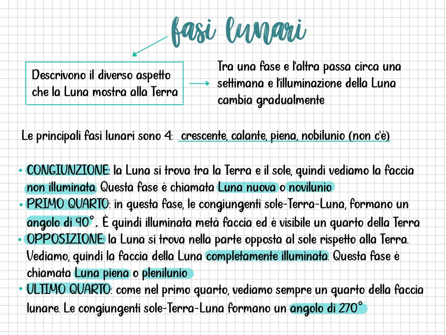 # Luna
è il satellite della Terra
distanza media di circa 400.000km
Ha una massa 81 volte più piccola della Terra e ha
un'accelerazione d