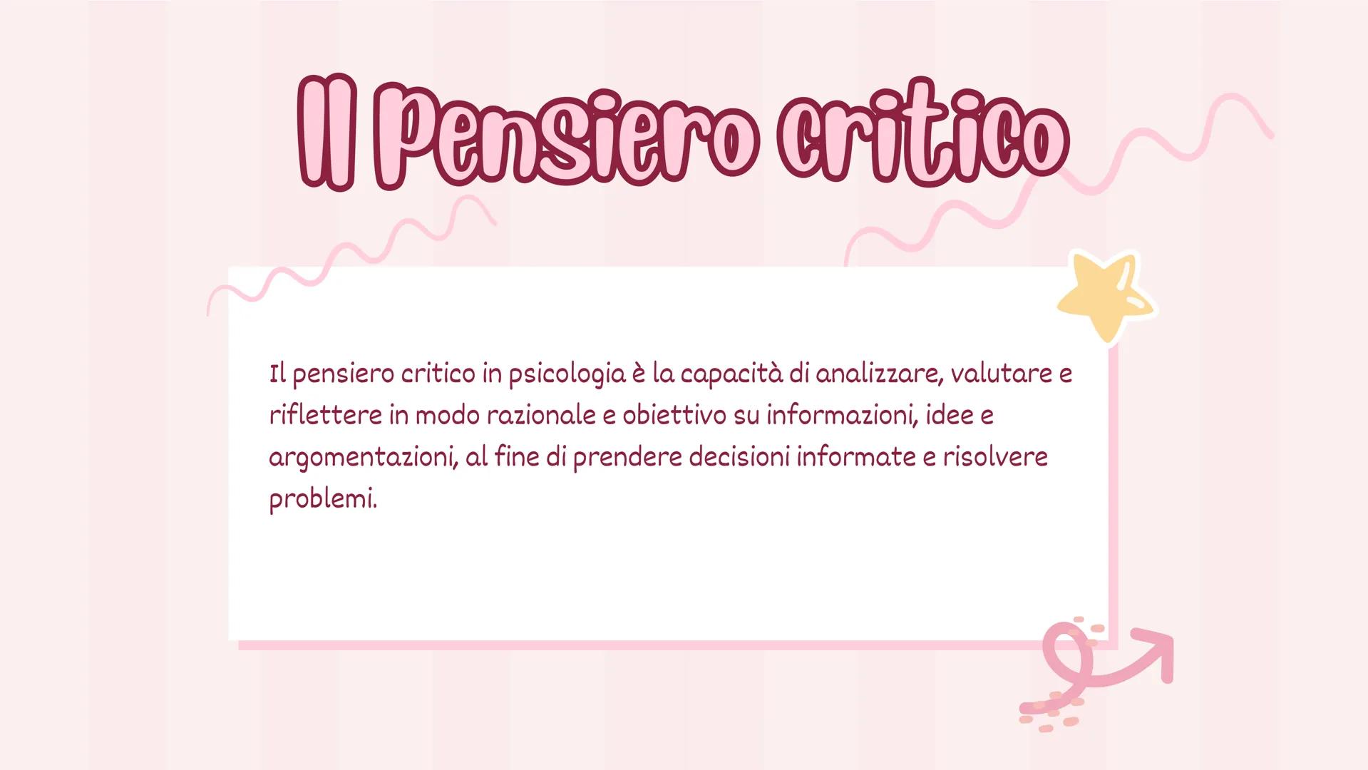 # Il Pensiero e l'intelligenza
By NADIA HAFID # Attività e
strategie mentali
• Il pensiero
• attività cognitiva lvl elevato
• si manifesta