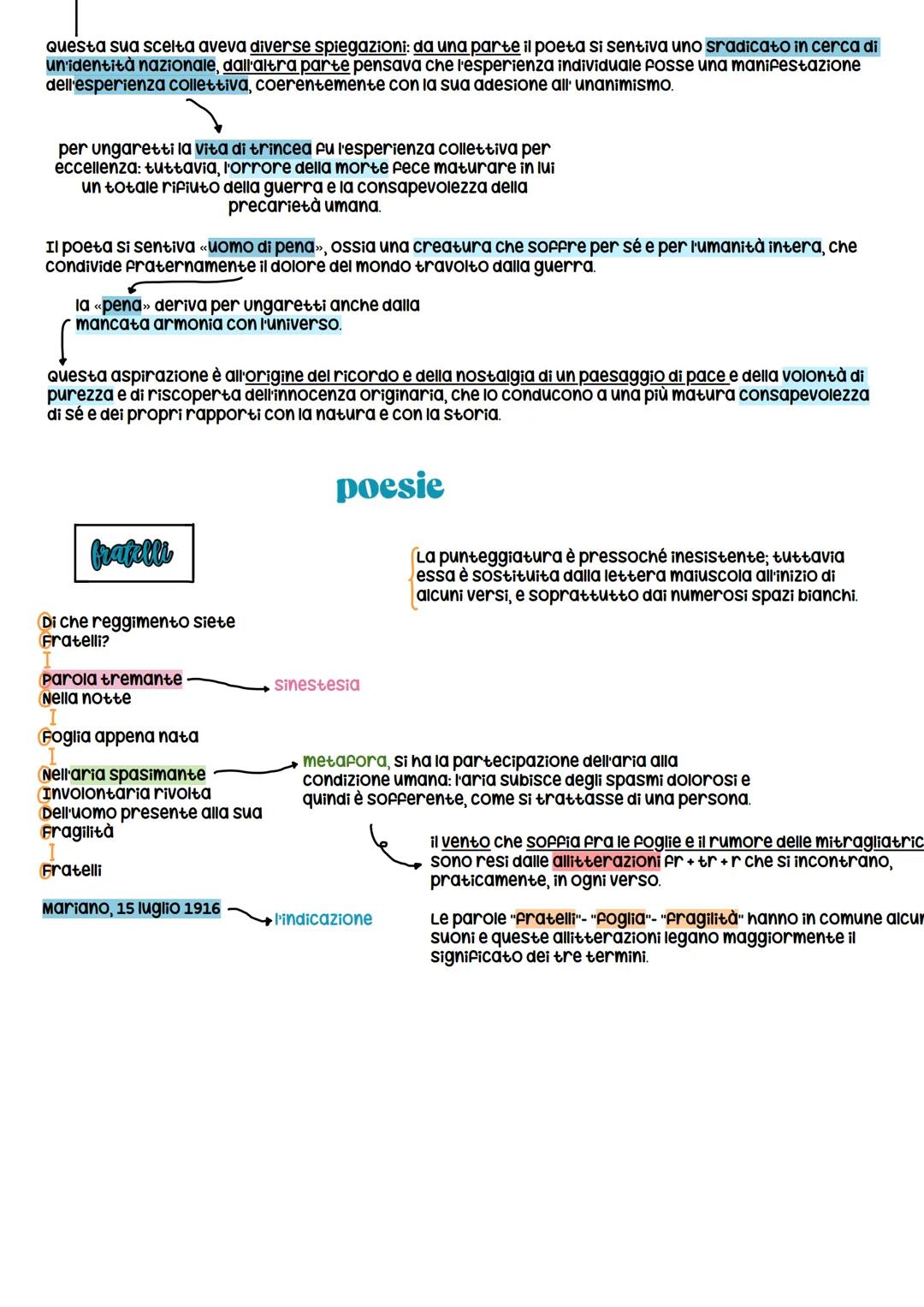 # giuseppe unsavetti
nasce nel 1888 ad Alessandria d'Egitto
ungaretti completa gli studi ad Alessandria in una
scuola di lingua francese: