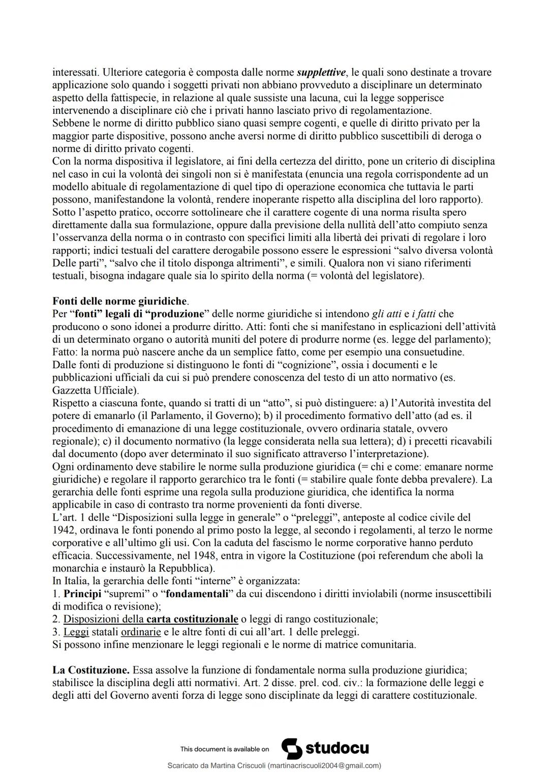 studocu
Riassunto torrente ed 23 completo diritto privato 2017 pdf
Istituzioni di diritto privato (Università degli Studi di Napoli Federico