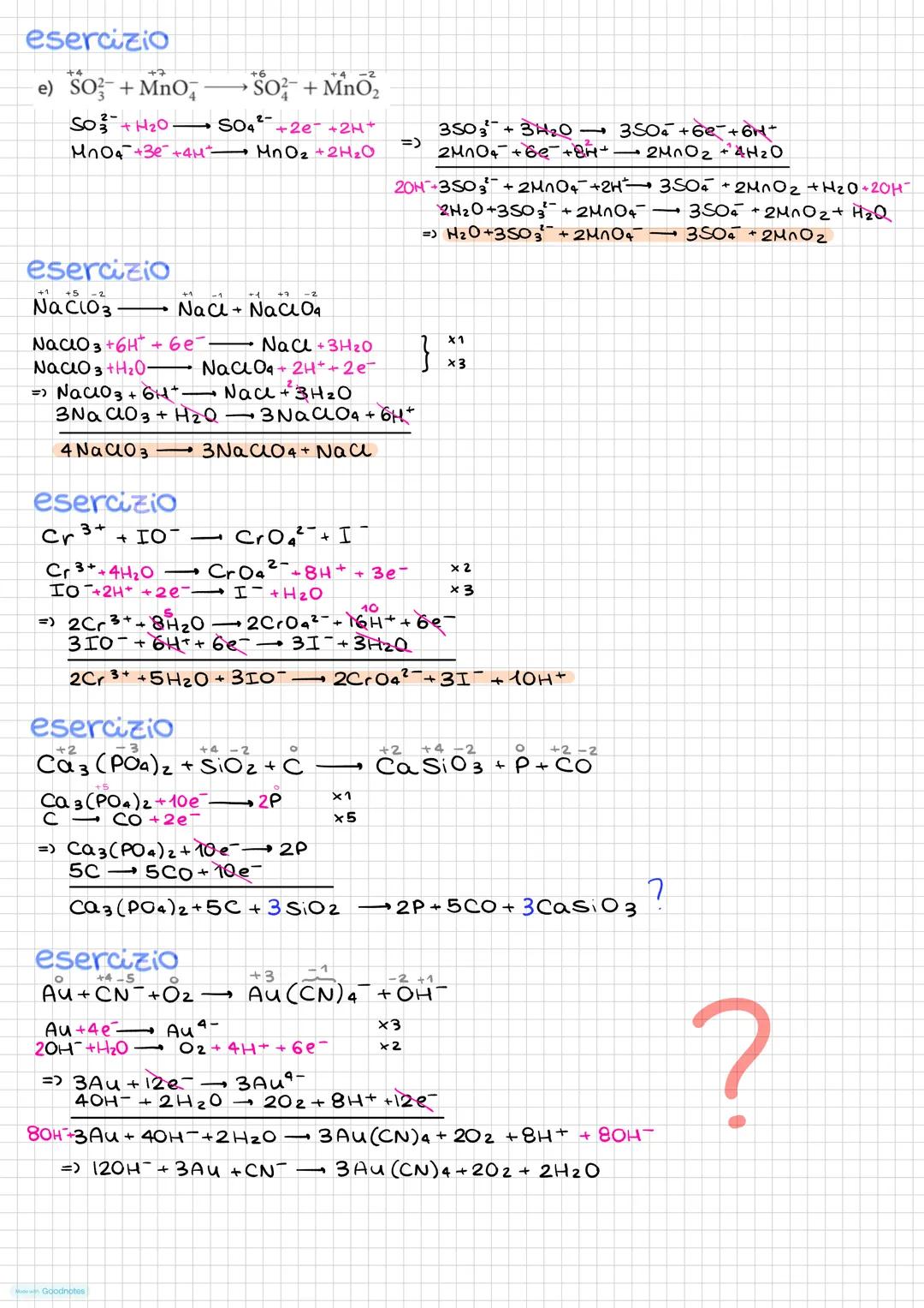 REAZIONI REDOX
tipologia di reazioni in cui gli elementi modificano il proprio stato di ossidazione: un elemento
acquista elettroni, mentre