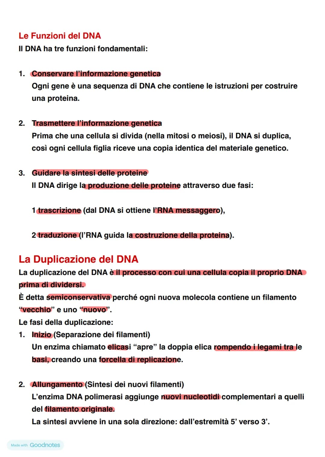 Cos'è il DNA?
II DNA, o acido desossiribonucleico, è la molecola che contiene tutte le
informazioni genetiche di un organismo. In pratica, è