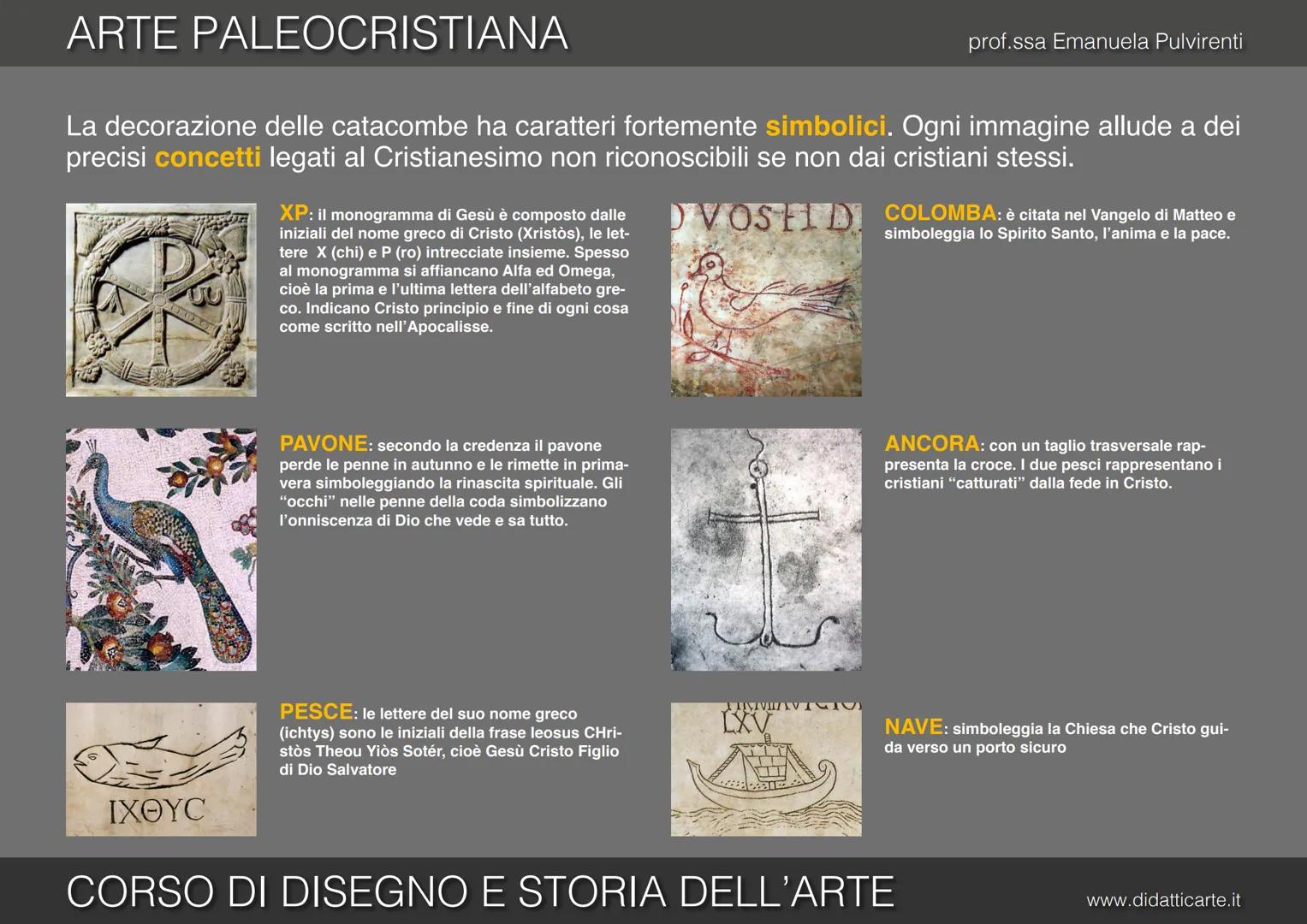 ARTE PALEOCRISTIANA
prof.ssa Emanuela Pulvirenti
8-a. ARTE PALEOCRISTIANA
CORSO DI DISEGNO E STORIA DELL'ARTE
www.didatticarte.it ARTE PALEO