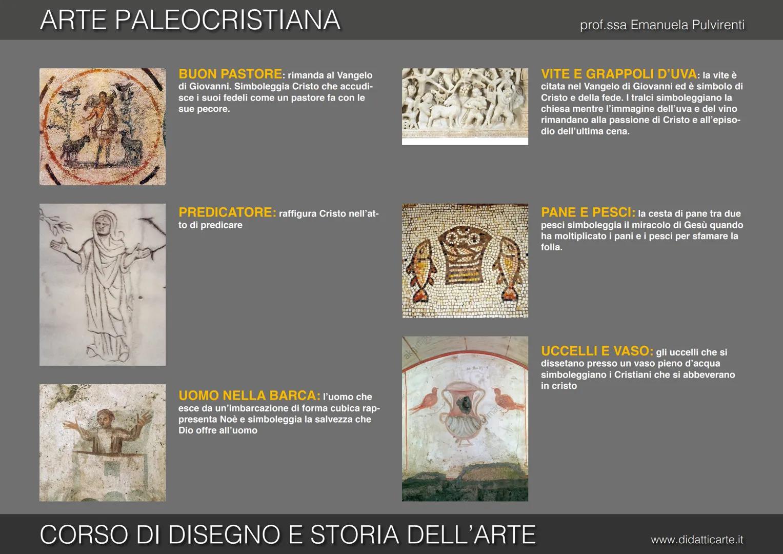 ARTE PALEOCRISTIANA
prof.ssa Emanuela Pulvirenti
8-a. ARTE PALEOCRISTIANA
CORSO DI DISEGNO E STORIA DELL'ARTE
www.didatticarte.it ARTE PALEO