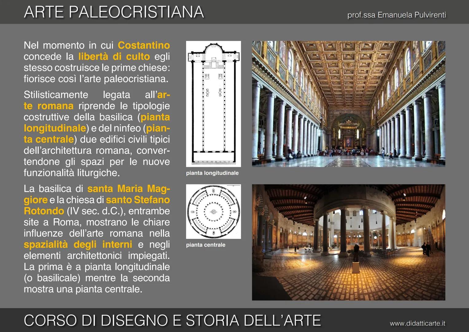 ARTE PALEOCRISTIANA
prof.ssa Emanuela Pulvirenti
8-a. ARTE PALEOCRISTIANA
CORSO DI DISEGNO E STORIA DELL'ARTE
www.didatticarte.it ARTE PALEO