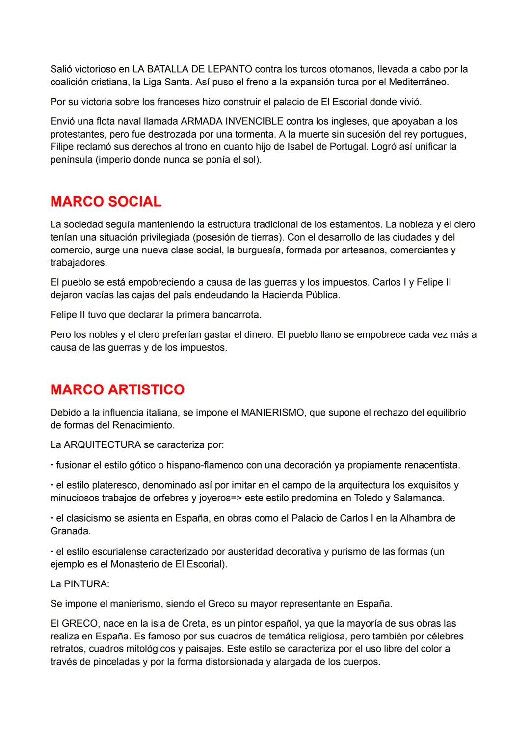 MARCO HISTORICO
Durante el renacimiento se sucedieron dos reinados: el de Carlos I y el de Felipe II.
CARLOS I
Era el hijo de Juana la loca