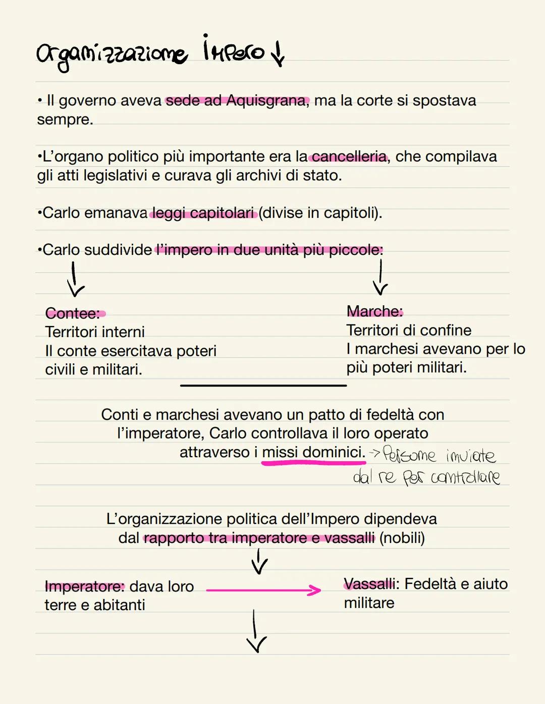 Carlo Magno e il Feudalesimo
Le tribù dei Franchi sotto il comando del re
Merovingio Clodoveo, si allargano fino si
Pirenei e diventano di