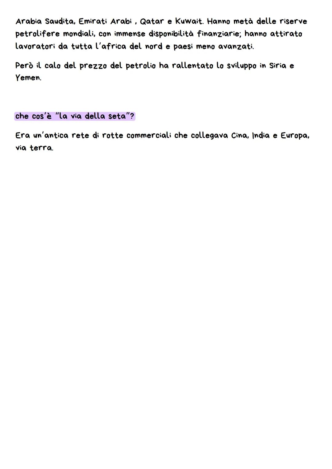 L'ASIA
cosa possiamo dire?
L'Asia รจ il continente piรน grande del mondo, occupa il 30% delle terre
emerse e si estende quasi nella totalitร d