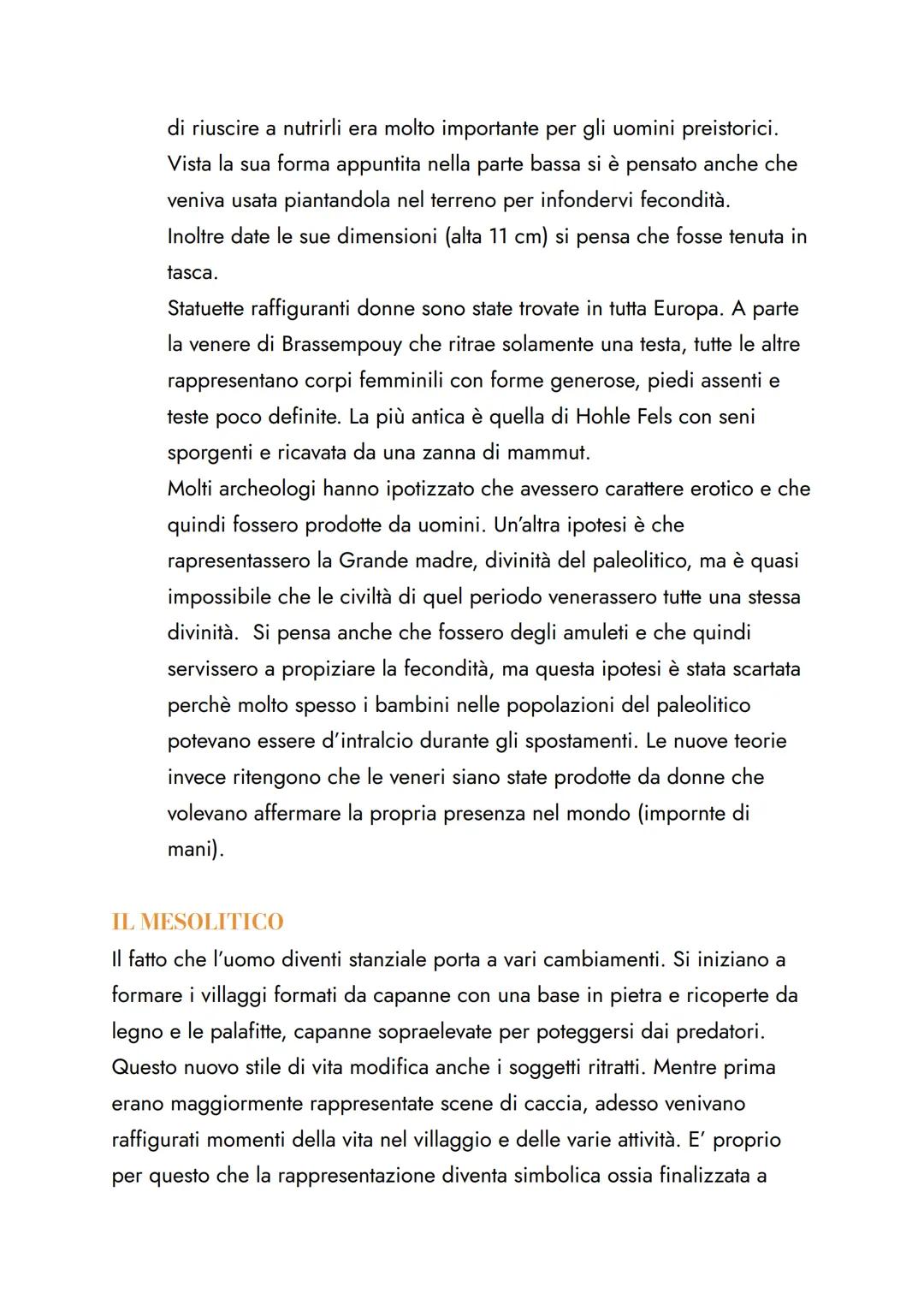 PREISTORIA
Introduzione
L'atto del dipingere è stato la prima abilità che ha distinto definitvamente
l'uomo dagli altri ominidi ed è stata a