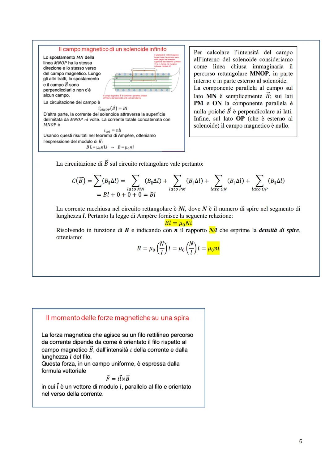 Il magnetismo nel vuoto e nella materia
II flusso del campo magnetico
II flusso del campo magnetico attraverso una superficie Ω è
definito
