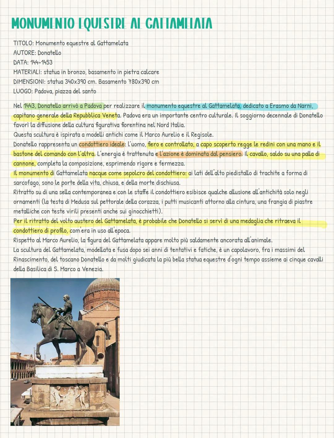 DONAILLIO
Donatello, il cui vero nome era Donato di Niccolò di Betto Bardi (1386-1466), è stato
uno dei più grandi scultori del Rinascimento