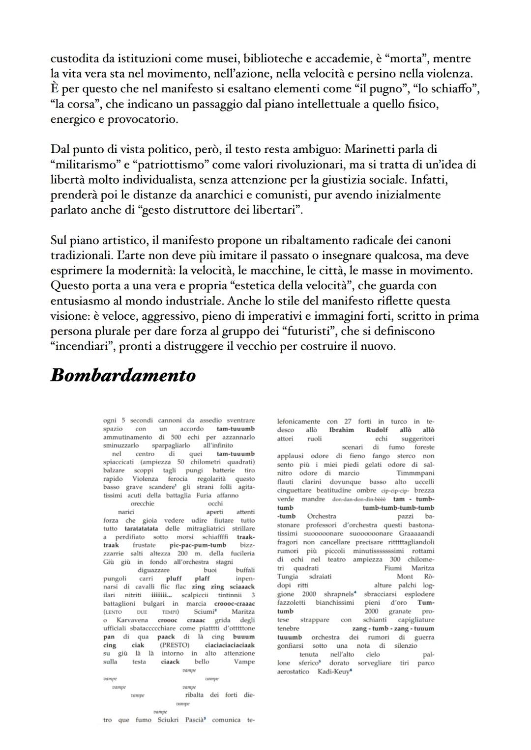 ## Futurismo
### Caratteri generali
Il Futurismo è un movimento artistico e letterario che si inserisce nell'ambito
delle avanguardie' del