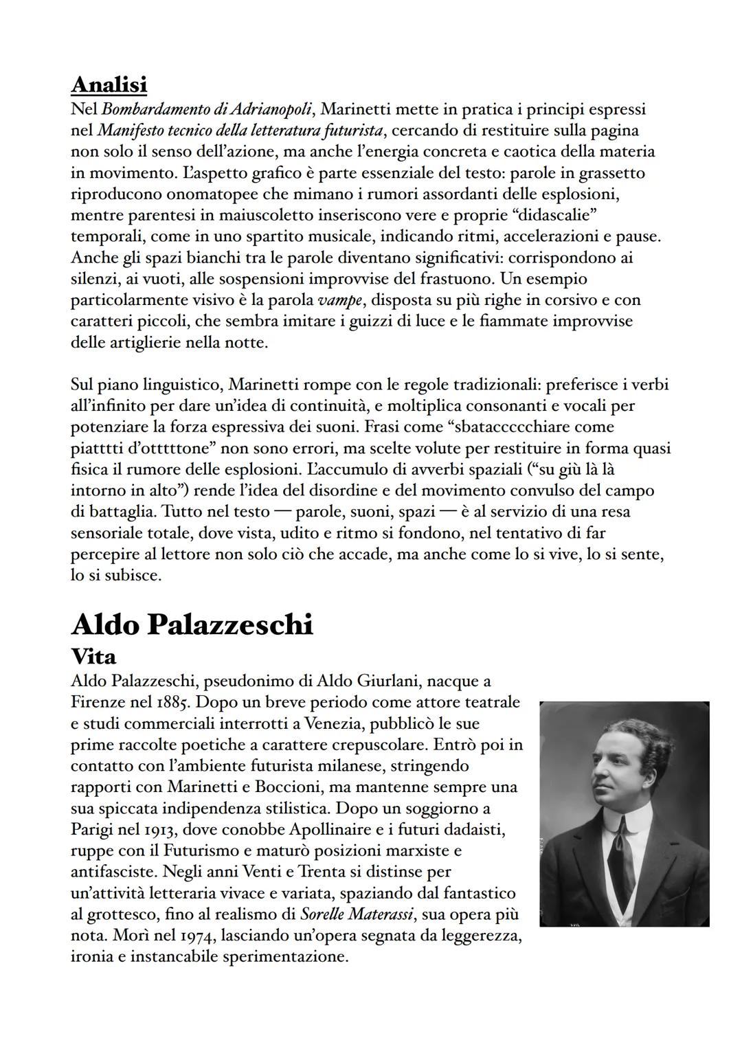 ## Futurismo
### Caratteri generali
Il Futurismo è un movimento artistico e letterario che si inserisce nell'ambito
delle avanguardie' del