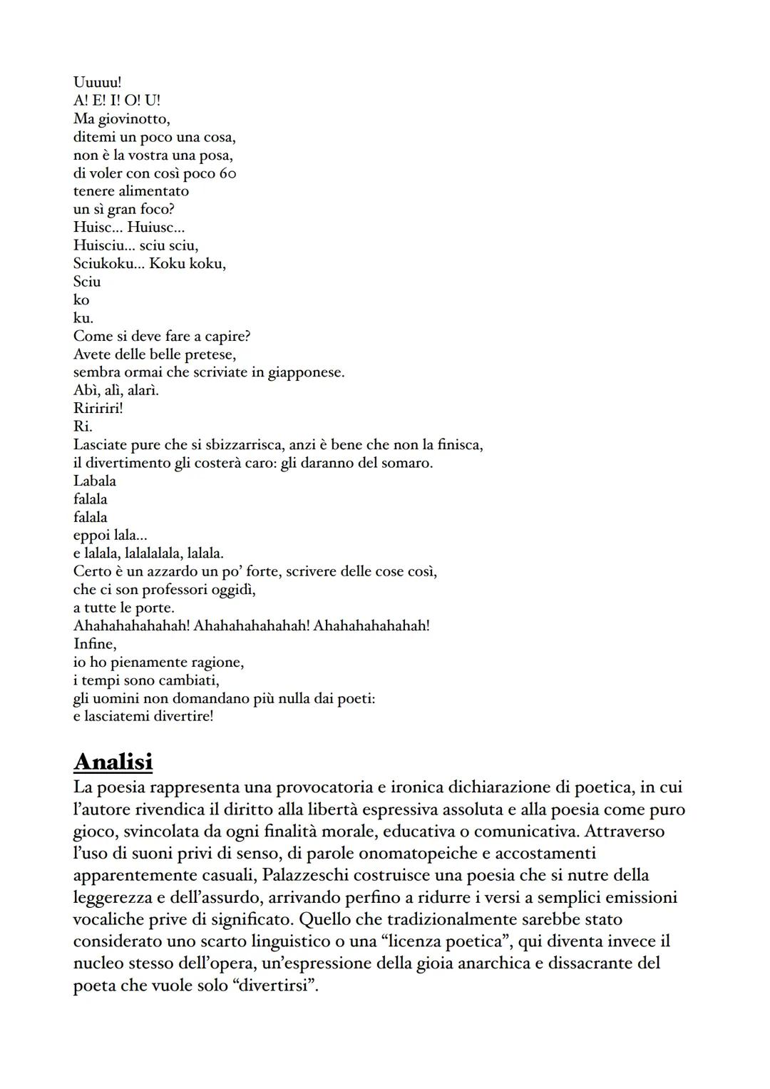 ## Futurismo
### Caratteri generali
Il Futurismo è un movimento artistico e letterario che si inserisce nell'ambito
delle avanguardie' del