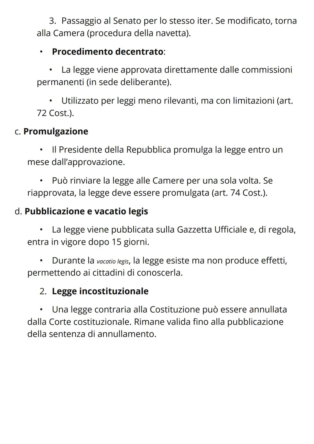 II Parlamento
1. Composizione del Parlamento:
• L'Italia è una repubblica parlamentare.
• II Parlamento è composto dalla Camera dei deputati