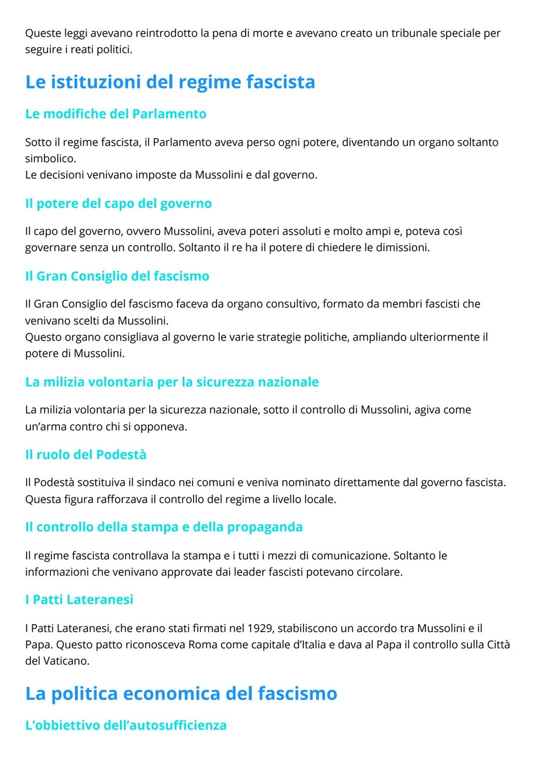 Il fascismo in Italia
La crisi del dopoguerra
La situazione sociale in Italia
Dopo la prima guerra mondiale l'Italia deve affrontare una cri