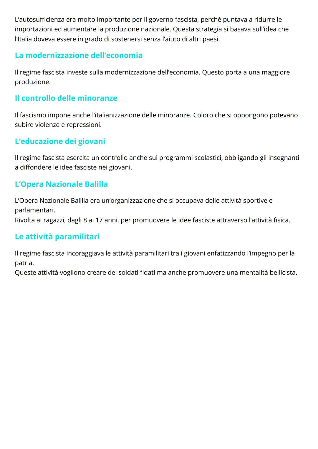 Il fascismo in Italia
La crisi del dopoguerra
La situazione sociale in Italia
Dopo la prima guerra mondiale l'Italia deve affrontare una cri