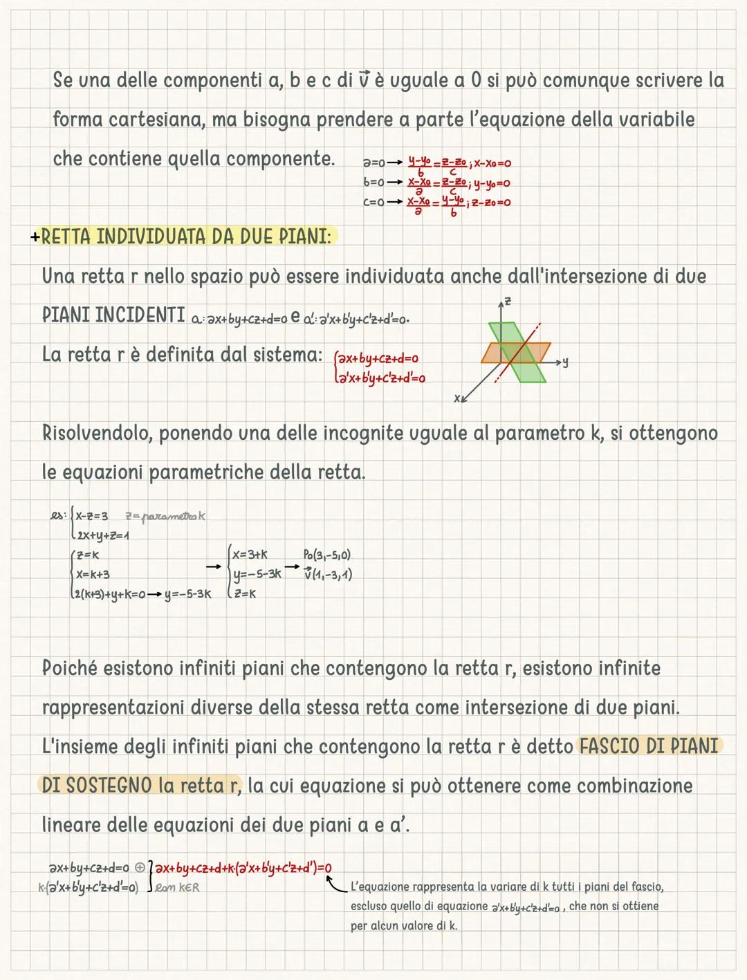 Geometria Analitica nello Spazio
SISTEMA DI RIFERIMENTO CARTESIANO NELLO SPAZIO
Un sistema di riferimento cartesiano nello spazio è un siste