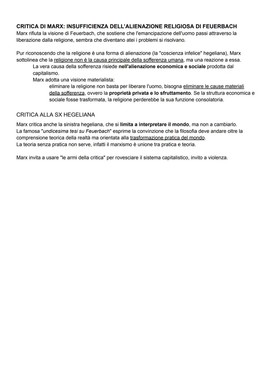 MARX
Proviene da una famiglia borghese, il padre era ebreo e infatti per esercitare la professione da avvocato
dovette convertirsi al lutera