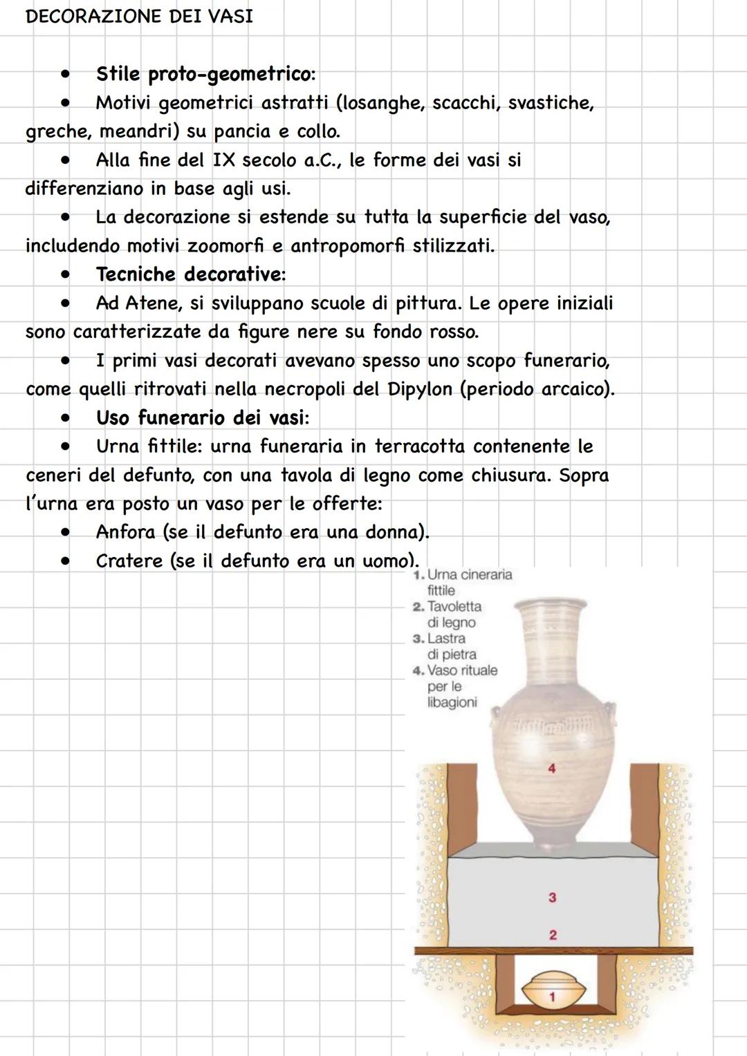# L'ARTE GRECA
La storia dell'arte greca si divide in quattro periodi principali:
1. Periodo di formazione o geometrico (XII-VIII secolo a