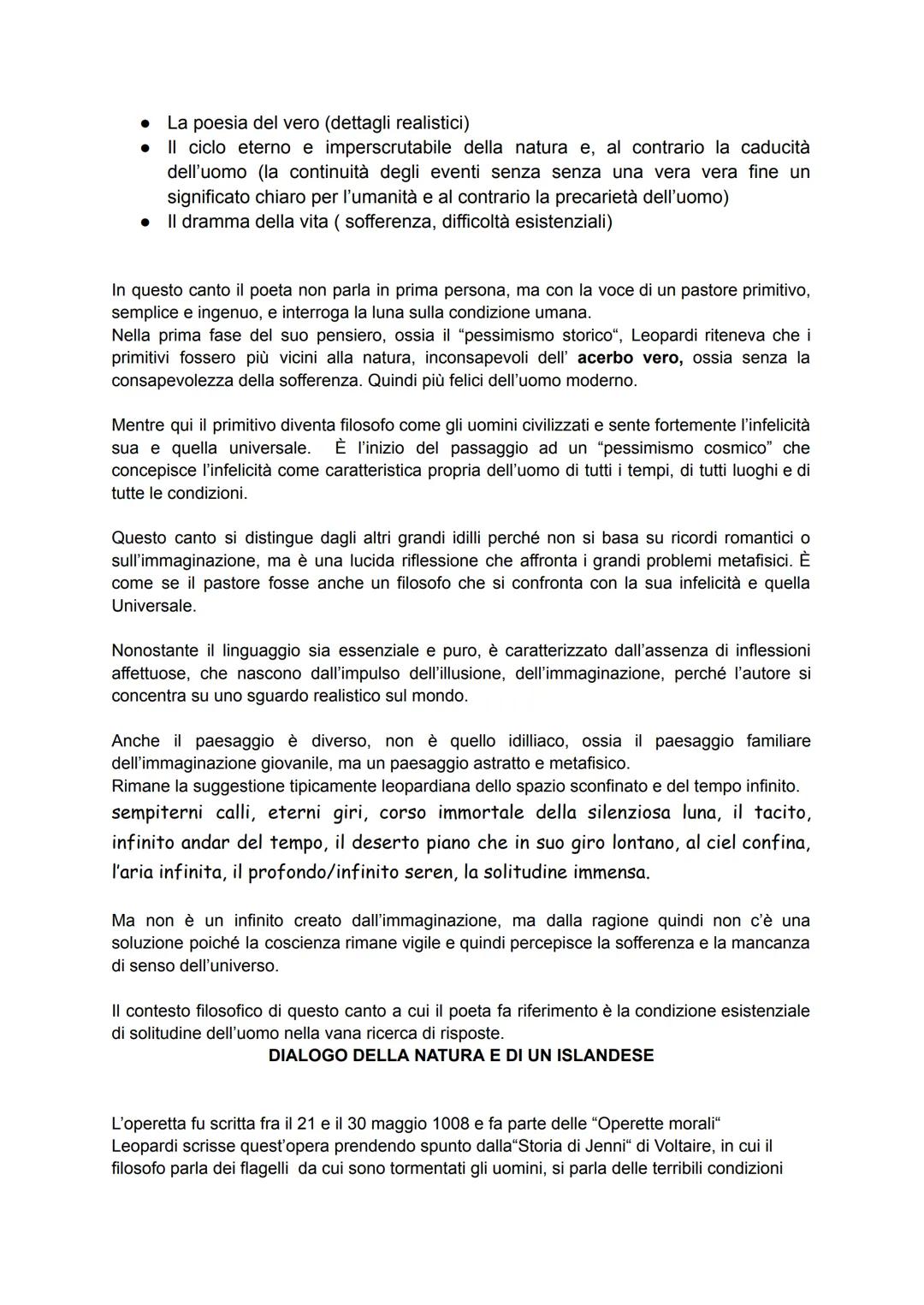 L'INFINITO
Fu il primo idillio (poesia breve) di Leopardi, composto a Recanati nel 1819.
Fu pubblicato per la prima volta nel periodico bolo
