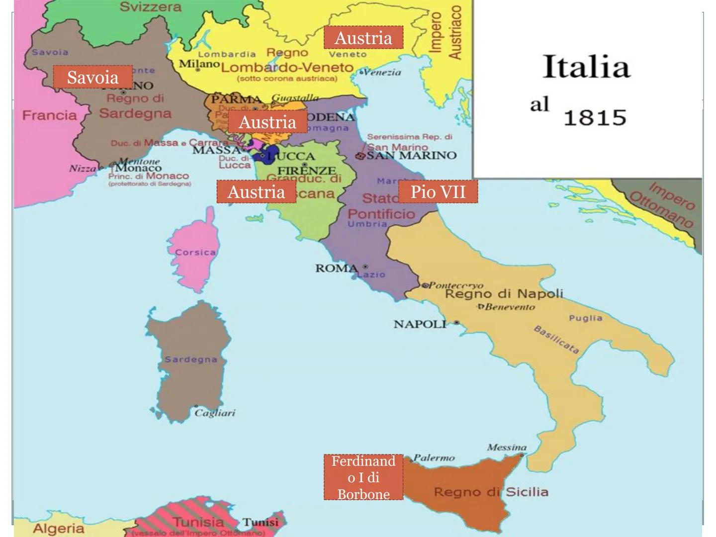 # IL CONGRESSO DI VIENNA # Il congresso di Vienna
* Inizia il primo novembre 1814 e dura sino al 1815; si svolge nel castello di Schรถnbrunn