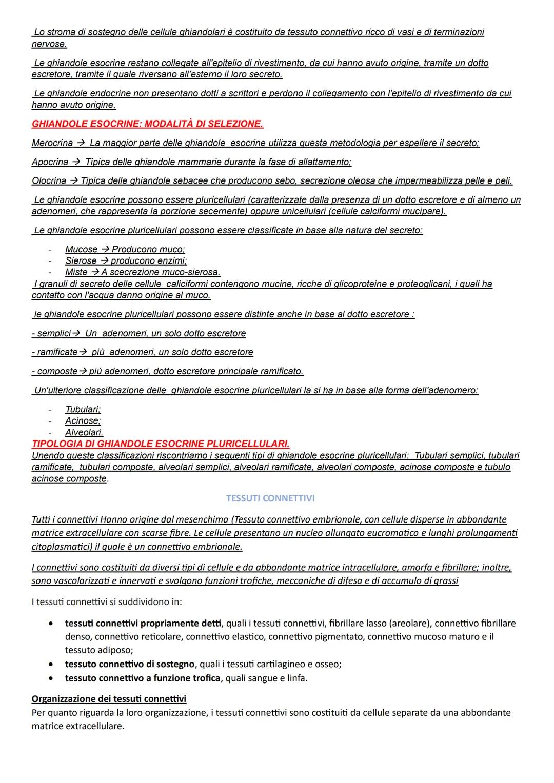 ISTOLOGIA
PRINCIPI COSTRUTTIVI DEGLI ORGANI
DAI TESSUTI AGLI APPARATI E AI SISTEMI
4 principali tipi di tessuti: tessuti epiteliali, tessuti