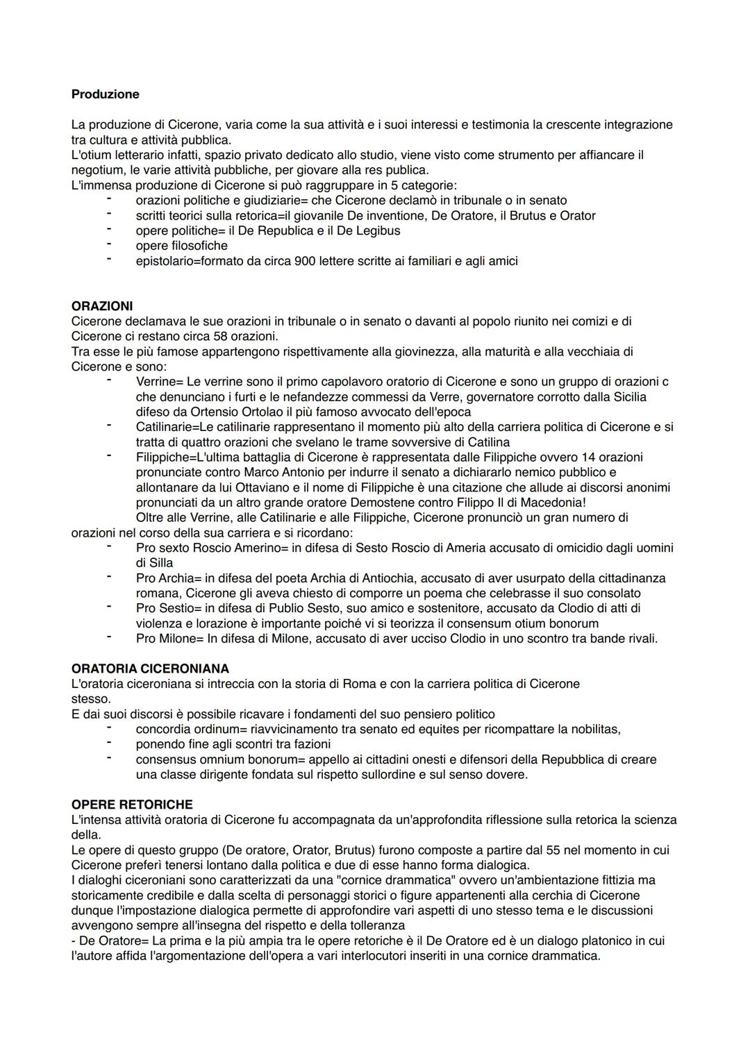 # ORATORIA
L'oratoria coincide con l'attività politica al Roma ed è l'arte del saper parlare, nasce in Grecia, infatti anche nell'Iliade e