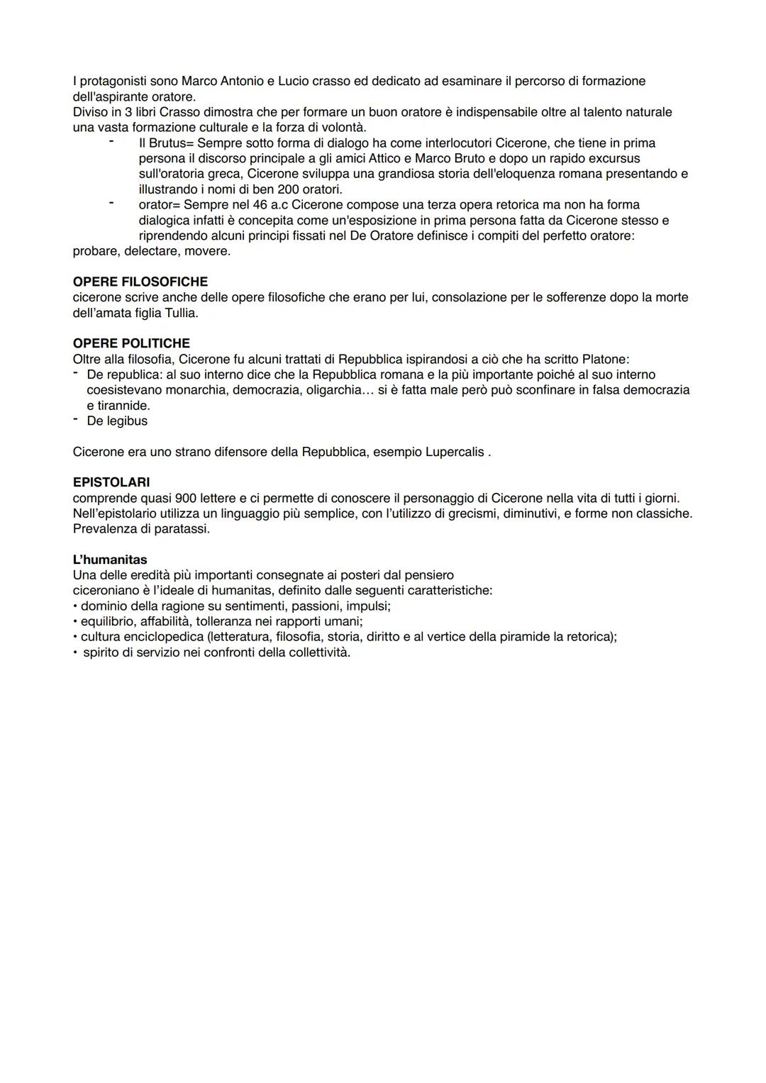 # ORATORIA
L'oratoria coincide con l'attività politica al Roma ed è l'arte del saper parlare, nasce in Grecia, infatti anche nell'Iliade e