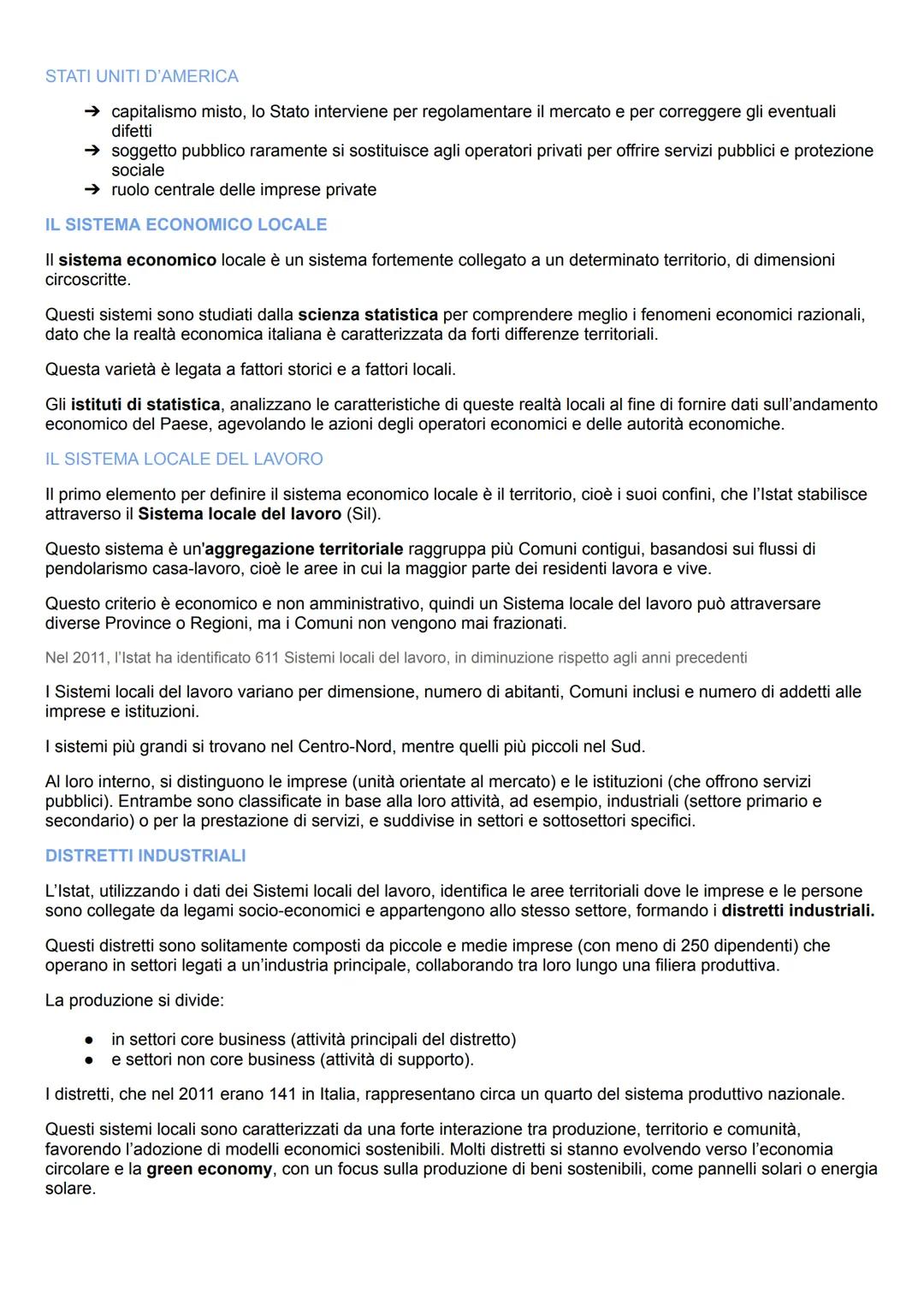 ECONOMIA POLITICA CAP. 4 TEMA 1
I SISTEMI ECONOMICI
Il sistema economico è l'insieme dei soggetti che svolgono l'attività economica all'inte